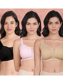 Shyaway - Taabu By Shyaway Full Coverage Padded Minimizer Bra (Pack of 3)