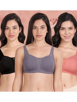 Shyaway - Taabu By Shyaway Full Coverage Padded Minimizer Bra (Pack of 3)