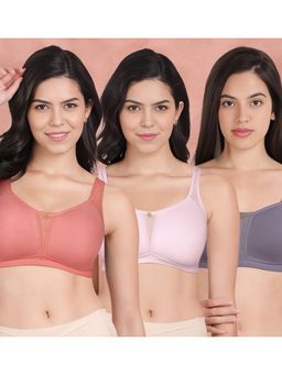 Shyaway - Taabu By Shyaway Full Coverage Padded Minimizer Bra (Pack of 3)