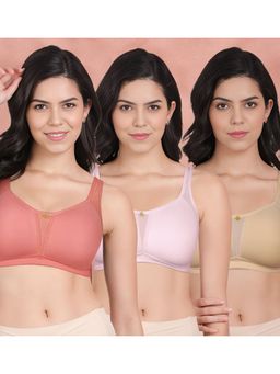 Shyaway - Taabu By Shyaway Full Coverage Padded Minimizer Bra (Pack of 3)
