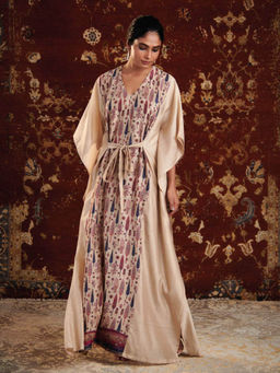 Dressfolk - Beige Organic Cotton Kaftan