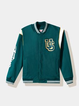 R&B - Graphic Regular Boys Green Jacket