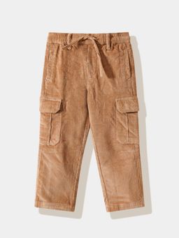R&B - Solid Regular Boys Brown Cargo
