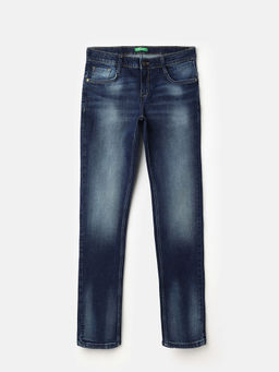 United Colors of Benetton - Solid Slim Fit Jeans