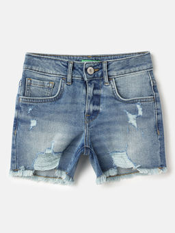 United Colors of Benetton - Solid Regular Fit Shorts