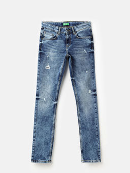 United Colors of Benetton - Solid Slim Fit Jeans