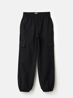 United Colors of Benetton - Black Solid Joggers