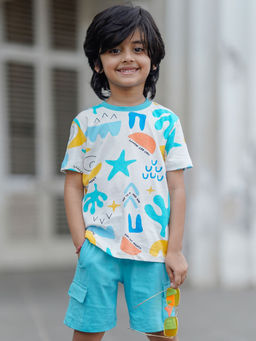 Napchief - Unisex Printed Art T-Shirt & Shorts