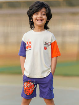 Napchief - Unisex Slam Dunk Basketball T-Shirt & Shorts