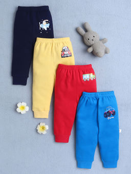 Bumzee - Boys Full Length Cotton Joggers (Pack of 4)