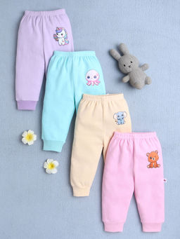 Bumzee - Boys Full Length Cotton Joggers (Pack of 4)