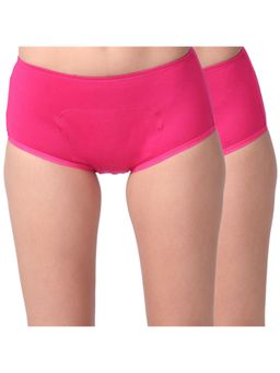 Adira - Pack of 2 Period Boxers - Pink