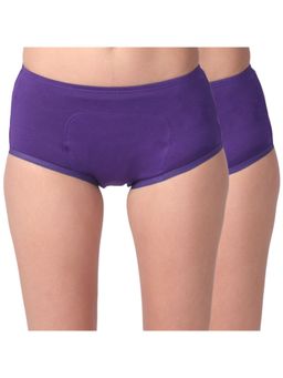 Adira - Pack of 2 Period Boxers - Purple