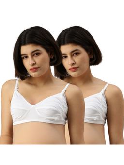 Morph Maternity - Pack Of 2 Nursing Bras - White