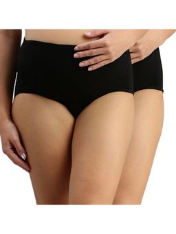 Morph Maternity - Pack of 2 Maternity Panties - Black