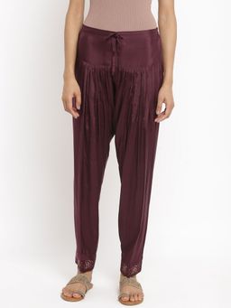 Folksong - Purple Solid Salwar