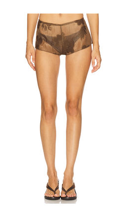 Jaded London - Celina Sheer Mini Short
