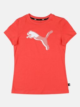 Puma - Power Graphic Girls Red T-shirt