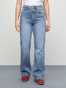 U.S. POLO ASSN. - Blue Women High Rise Jeans