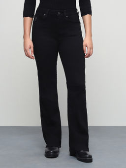 U.S. POLO ASSN. - Black Women High Rise Jeans