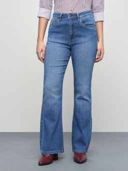 U.S. POLO ASSN. - Blue Women High Rise Jeans