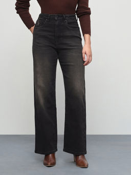 U.S. POLO ASSN. - Grey Women High Rise Jeans