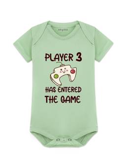 Arvesa - Green Player 3 Entered The Game Printed Bodysuit