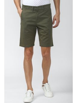 Peter England - Men Olive Shorts