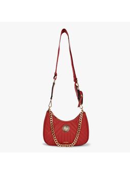 Aldo - Diamondyy Women Red Sling Bag with Detachable Strap