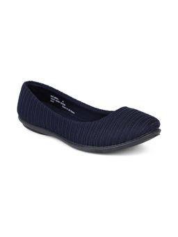 Bata - Women Slip-On Ballerinas Navy Blue
