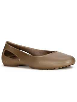 Bata - Women Slip-On Ballerinas Gold