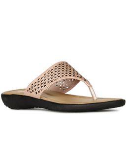 Bata - Women Slip-On Sandals Beige