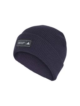 adidas - Unisex Synthetic Solid Navy Blue Beanie