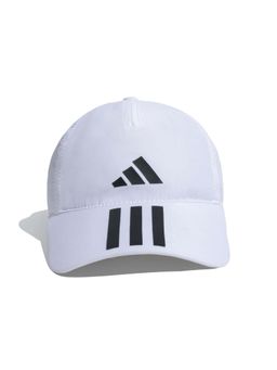 adidas - Unisex Polyester Solid White Cap