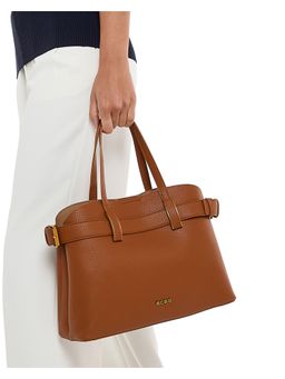BCBG - Tan Top Handle Handbag and Detachable Strap