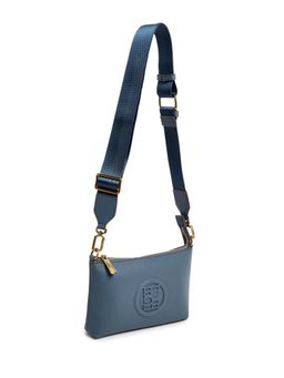 BCBG - Blue Crossbody Bag with Logo Detail