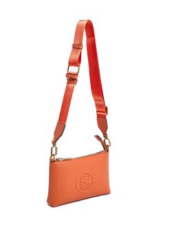 BCBG - Orange Crossbody Bag with Logo Detail