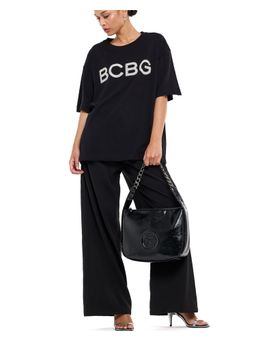 BCBG - Black Logo Detail Shoulder Bag