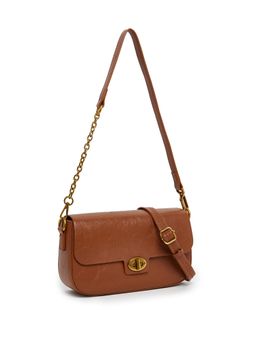 BCBG - Brown Sling Bag with Detachable Handle