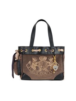 Juicy Couture - Women's Daydreamer Tote Bag with Key Chain - Chocolate