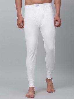 Cantabil - Mens Solid White Thermal Bottom