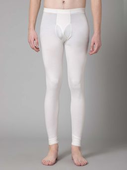 Cantabil - Mens Solid White Thermal Bottom