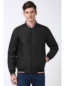 Peter England - Men Black Casual Jacket