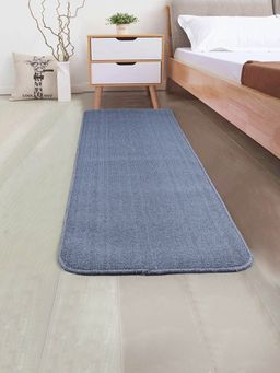 Saral Home - Turquoise Polypropylene Anti Skid Runner-60X300 Cm