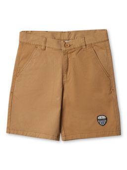 Cantabil - Boys Beige Solid Shorts