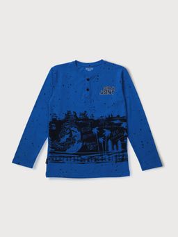 Gini & Jony - Boys Blue T-shirts