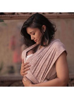 Masilo - Organic Cotton Baby Wrap Carrier,Soft & Lightweight Pack of 2-Leaf (3-6 Months)