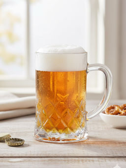 Bohemia Crystal - Transparent Brixton Premium Beer Glass (500Ml)