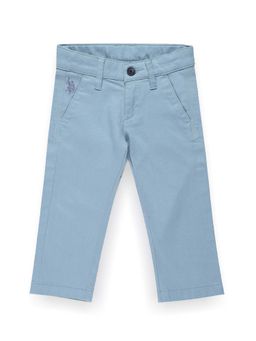 U.S. POLO ASSN. - Boys Cotton Stretch Sateen Trousers