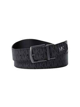 Michael Kors - Black Logo Cut To Size Reversible Belt